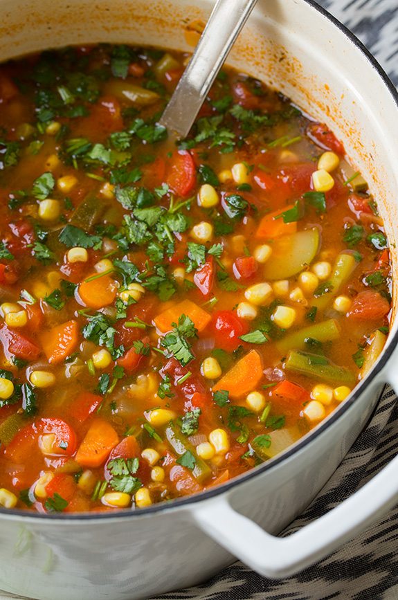 Easy Mexican Vegetable Soup: Custom Veggie Mix for a Healthy Meal
